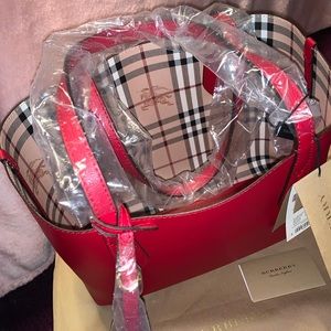 Brand New Authentic Reversible Burberry Tote